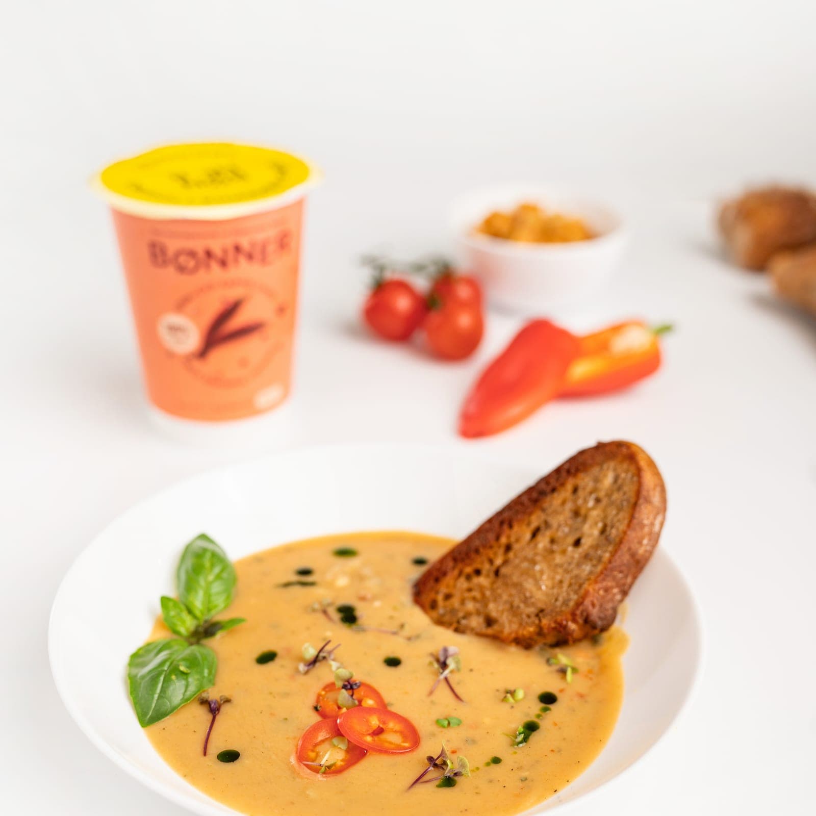 Chickpea kharcho cream soup — 5